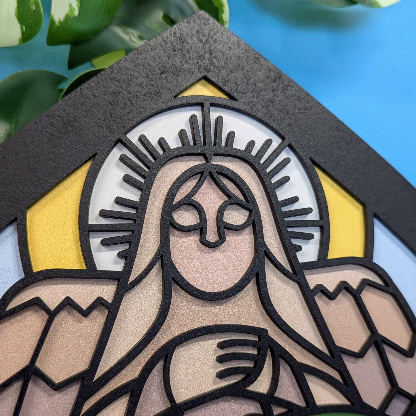 Link Stained Glass Inspired Art